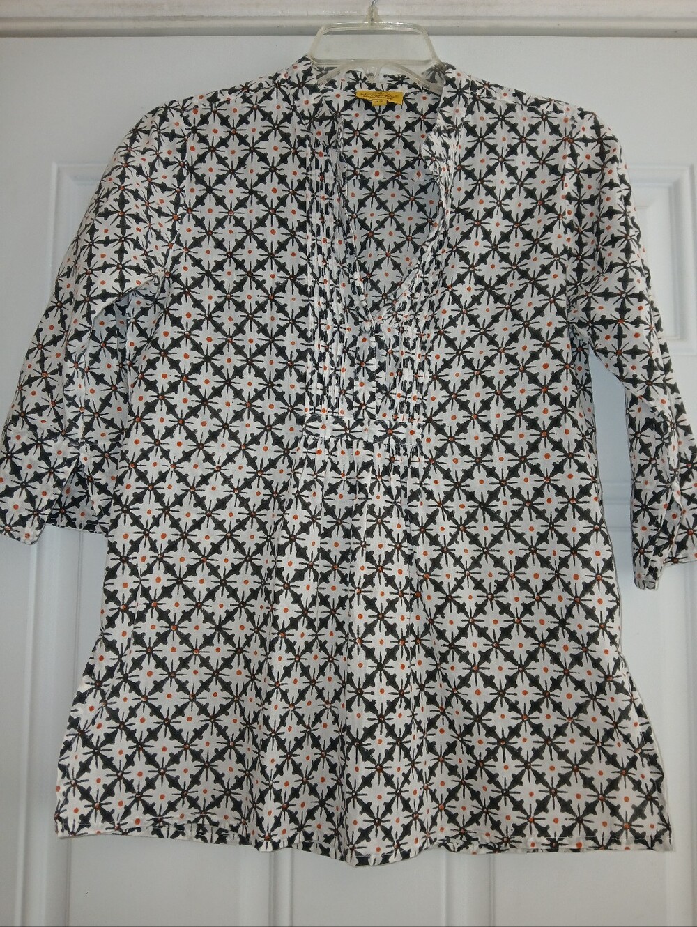 Roberta Roller Rabbit Blouse Top Women's Size XS Multicolor